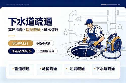 长乐下水道疏通